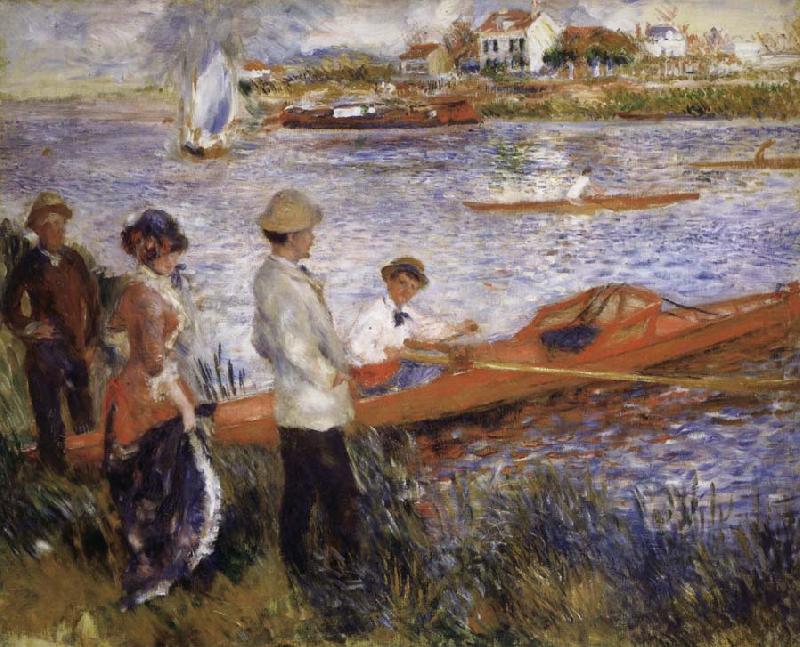 Pierre Renoir Oarsmen at Chatou china oil painting image